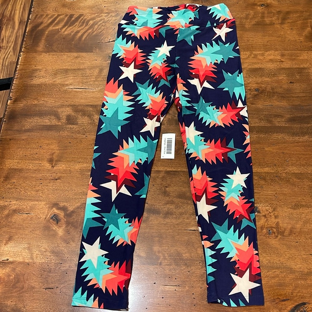 LulaRoe OS Americana Leggings
